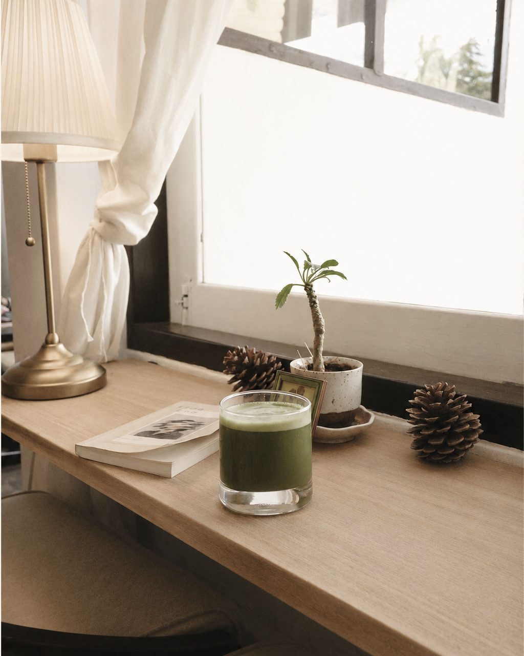 Premium Japanese matcha at FRIEDE Cafe, Chiang Mai
